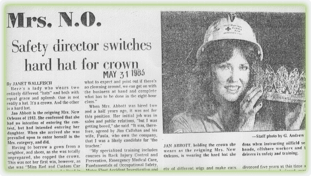 Mrs New Orleans Article